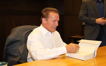 Arnold Schwarzenegger Takes Matters into His Own Hands to Fix Road