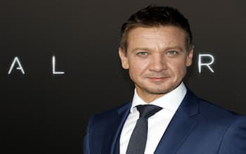 Jeremy Renner makes his first public appearance since snowplow accident